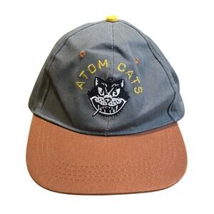 Atom Cats Fallout 4 Gray Brown Adjustable SnapBack Hat Cap Video Game OSFM